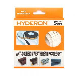 מברשת הדבקה לדלת לבן 9 מ"מ 5 מטר