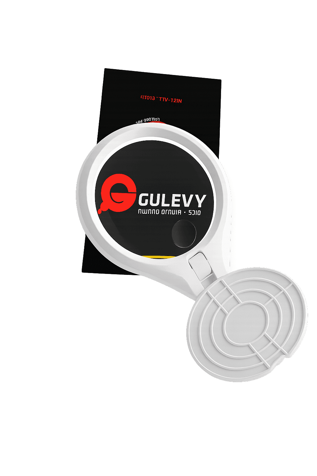 זכוכית מגדלת שולחנית עם תאורה