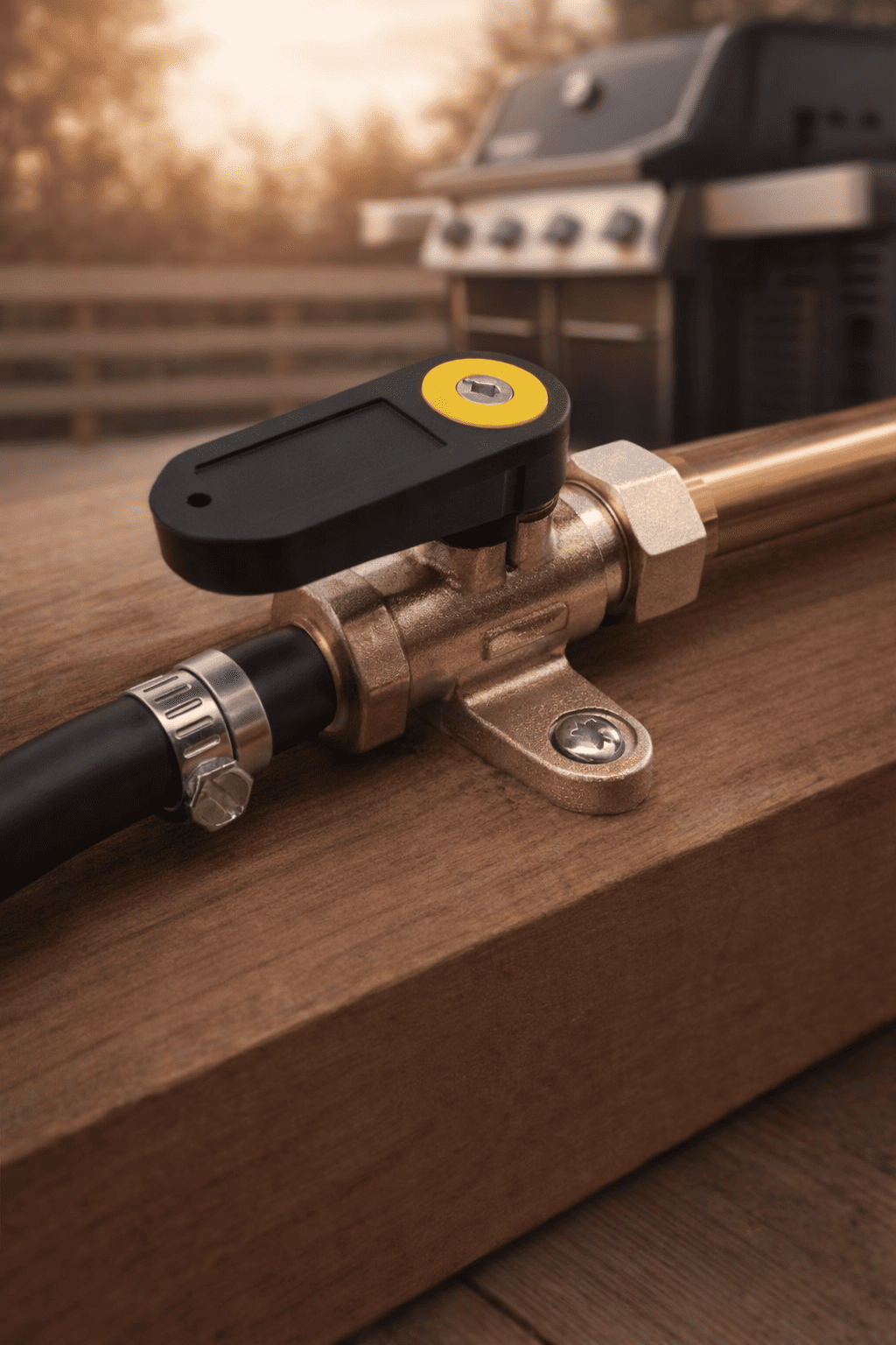 לגז ישר 3/8 ישר